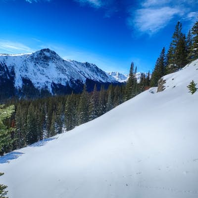 Snowshoe to Jasper Lake
