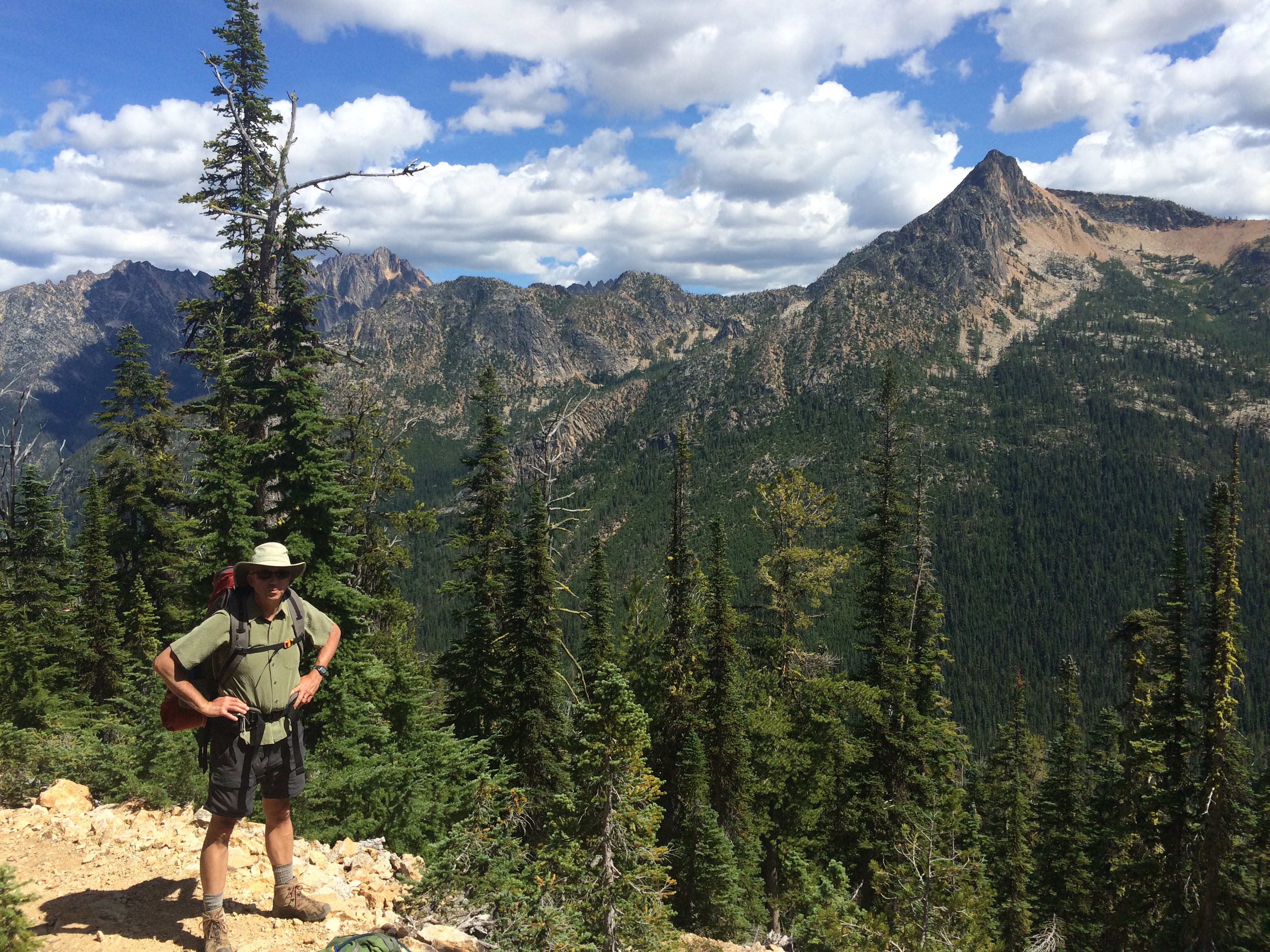 Cutthroat Pass via Cutthroat Trail