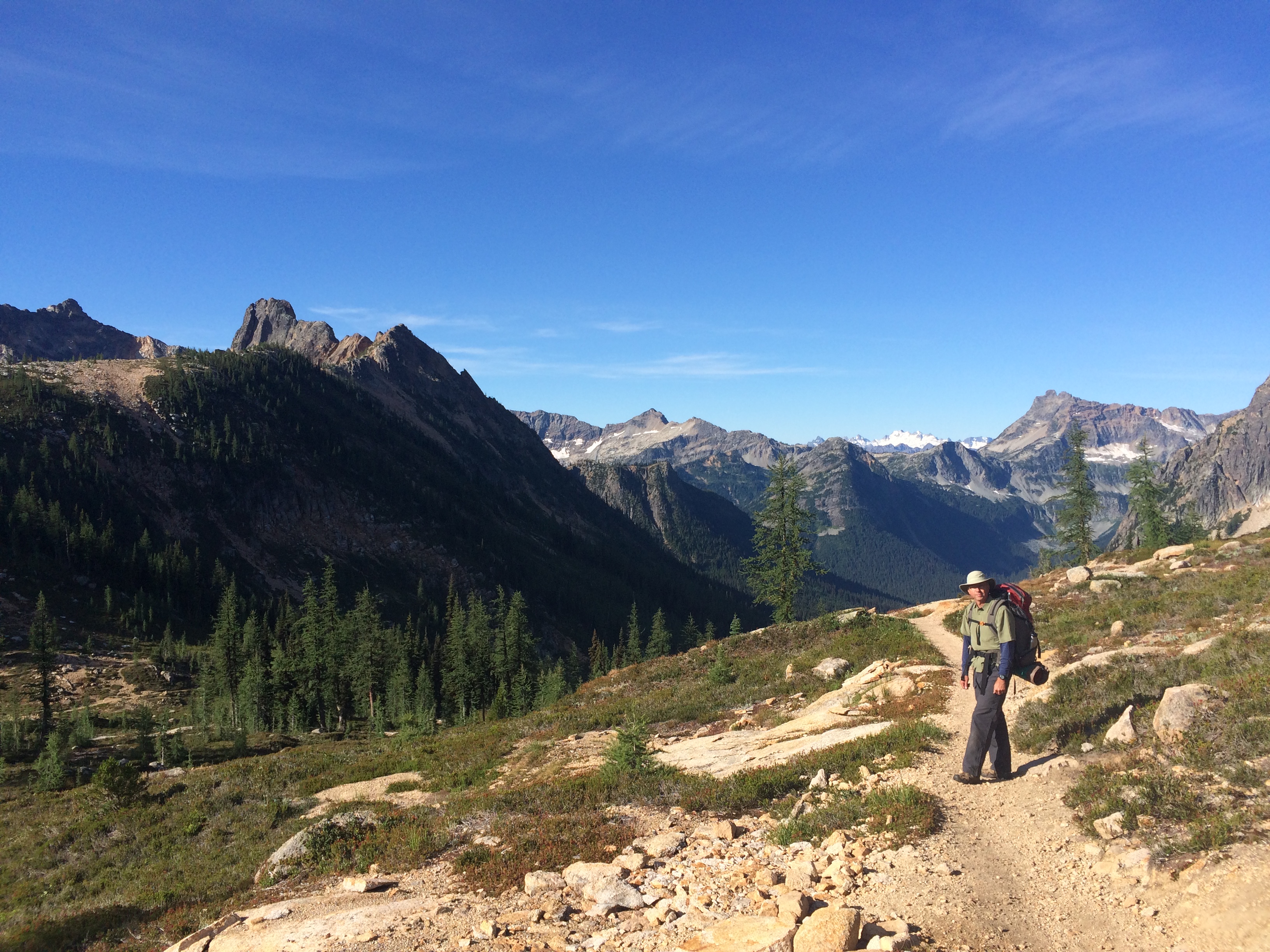 Cutthroat Pass via Cutthroat Trail