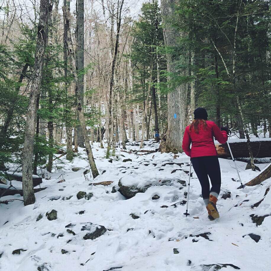 Hike up to Maiden's Cliff