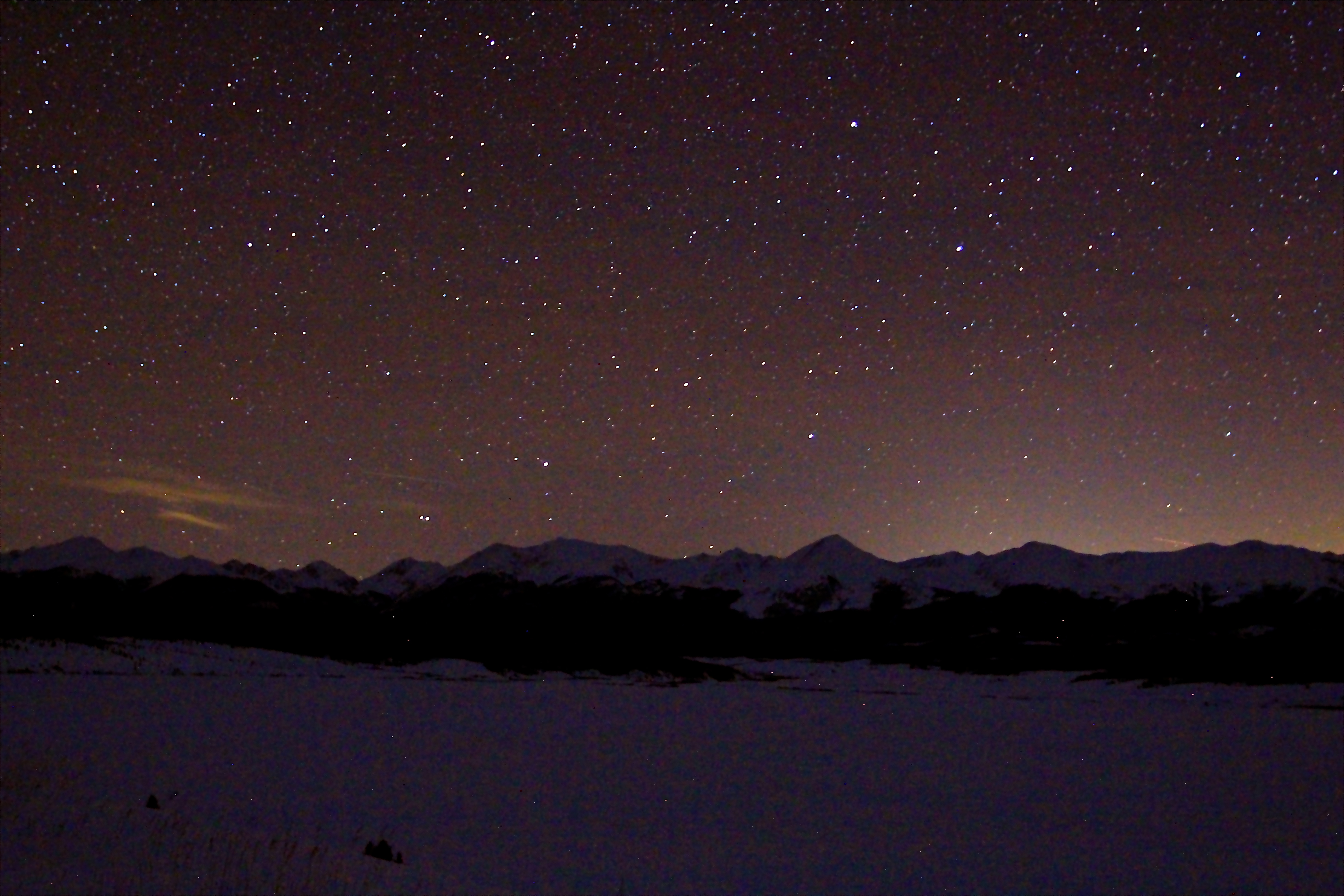 Winter Astrophotography at Taylor Reservoir