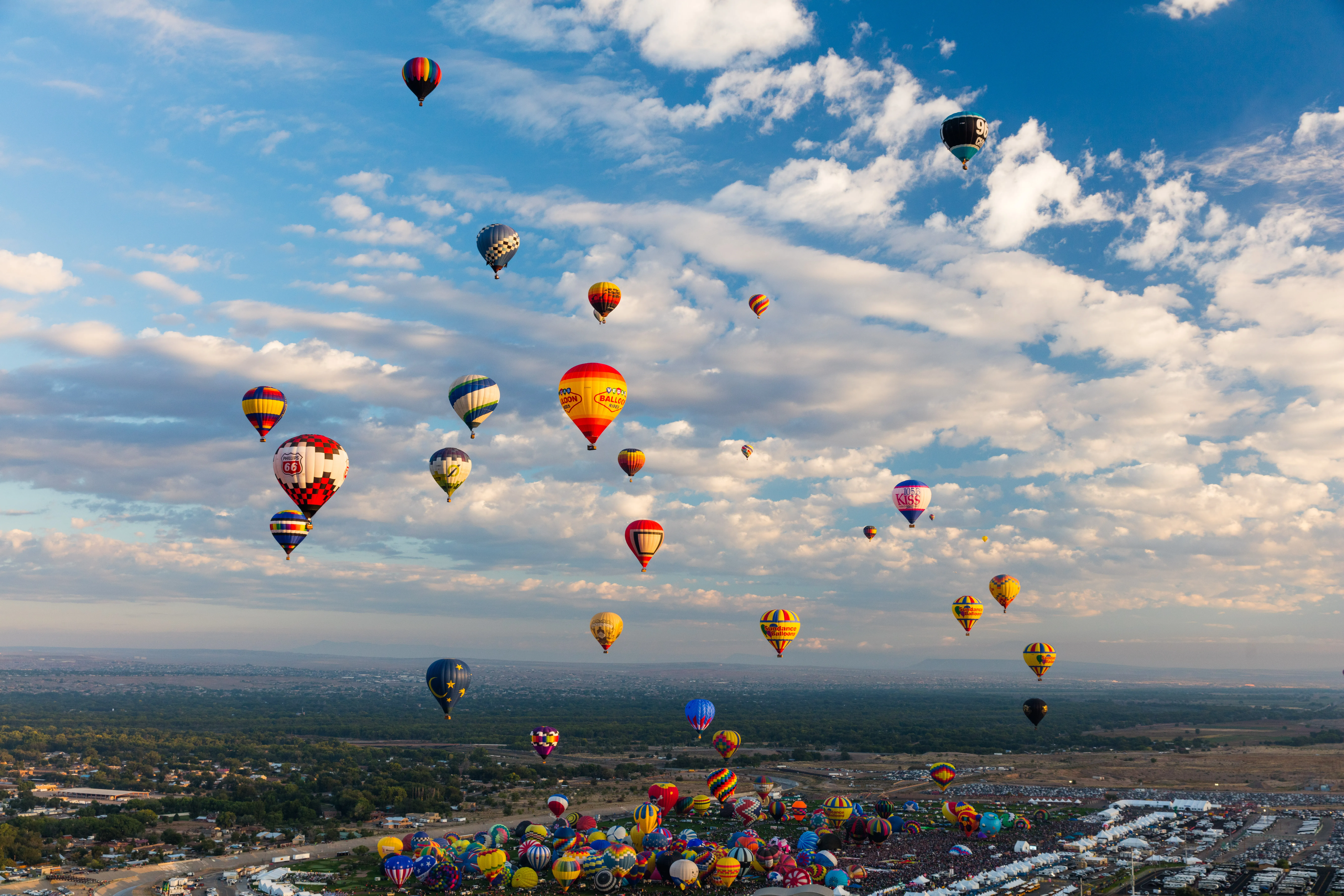Photograph the Albuquerque International Balloon Fiesta