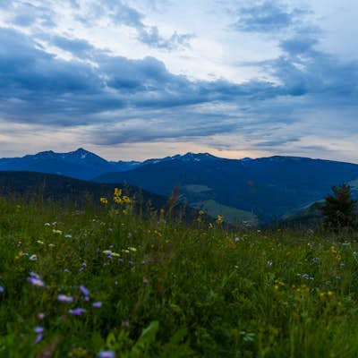 Sunset Hike on the West Vail Trail