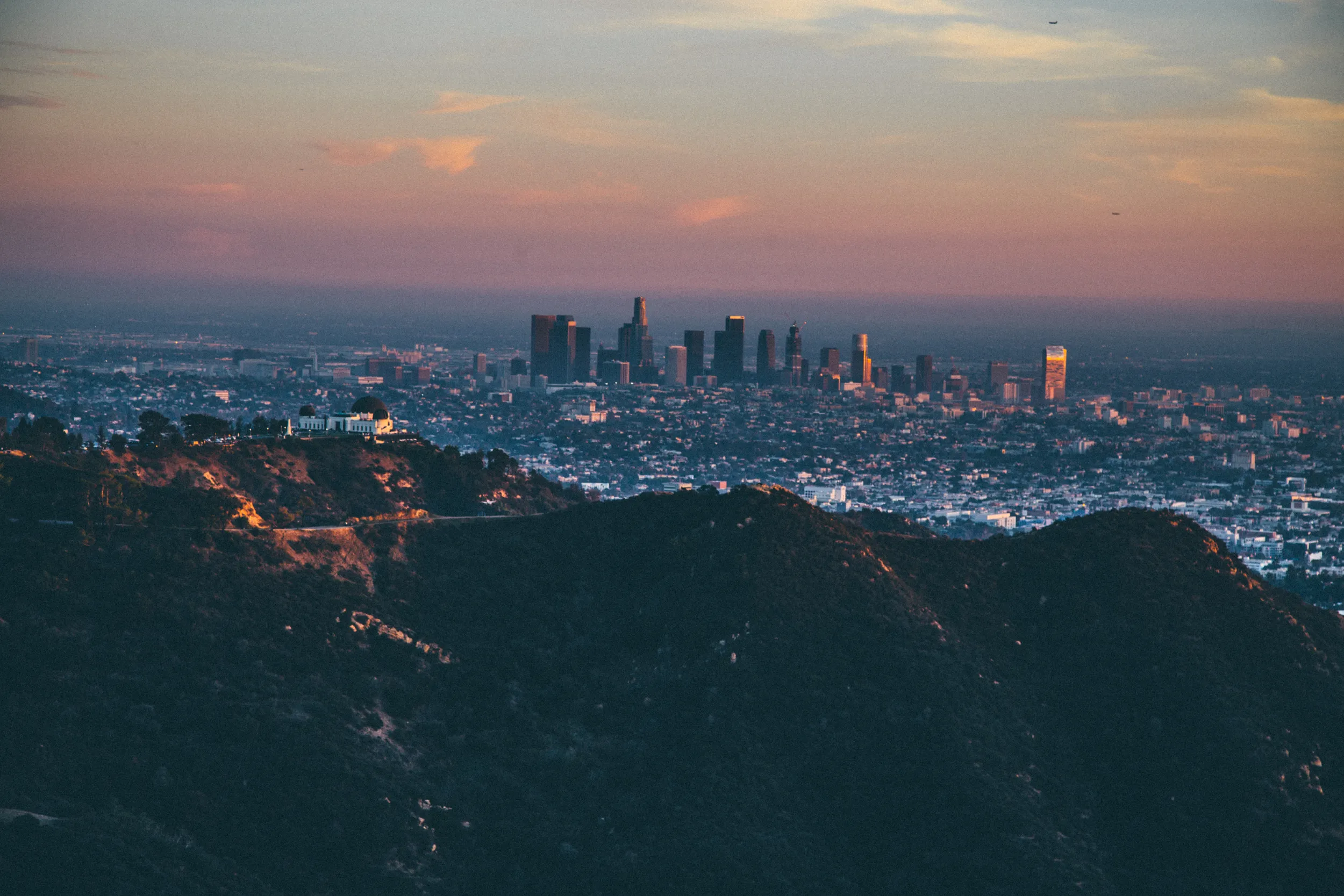 Hollywood Sign via Brush Canyon Trail