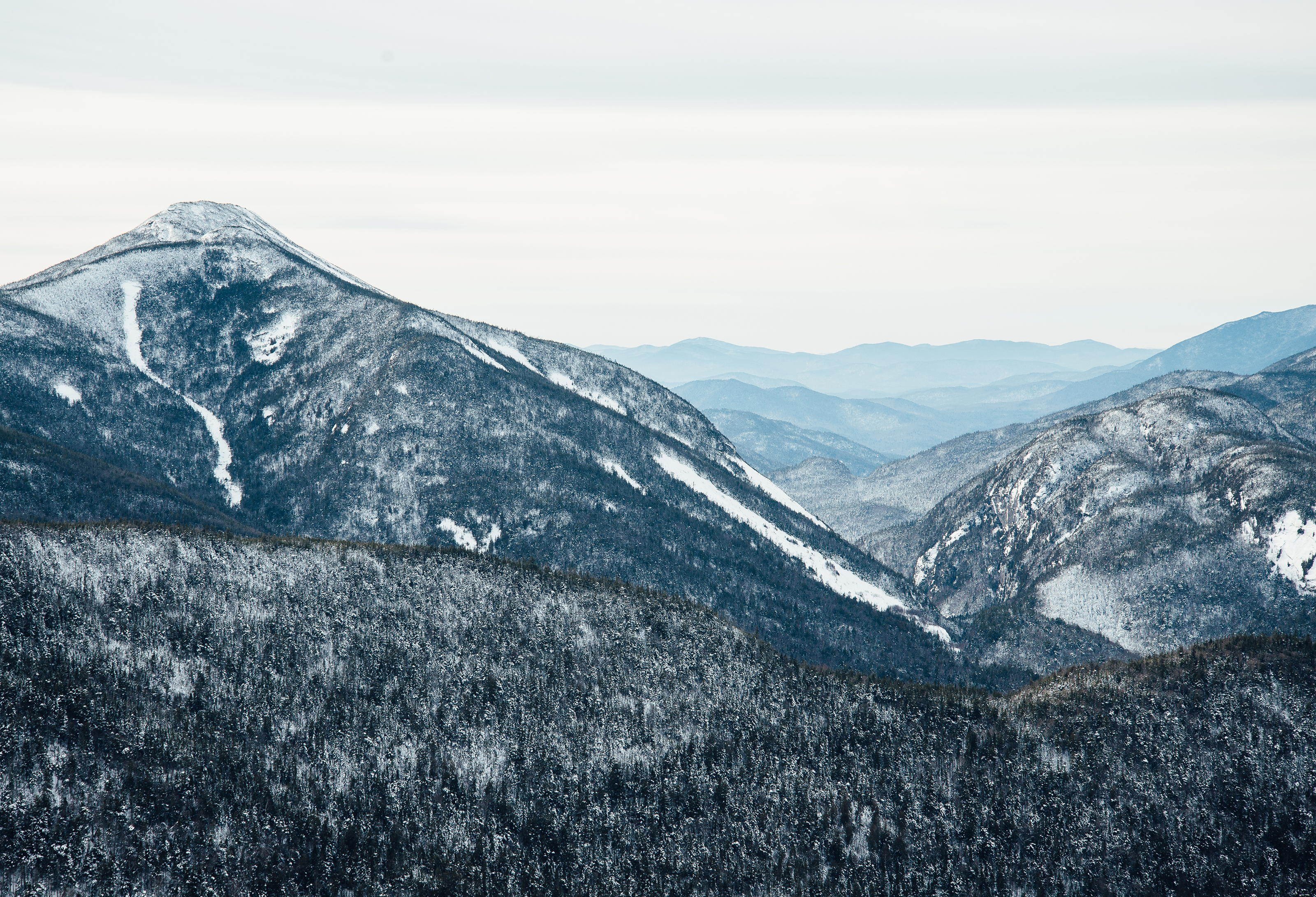 Hike to the Summit of Phelps Mountains, Lake Placid, New York