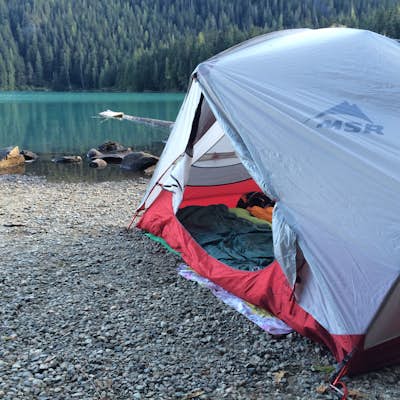 Camping at Cheakamus Lake