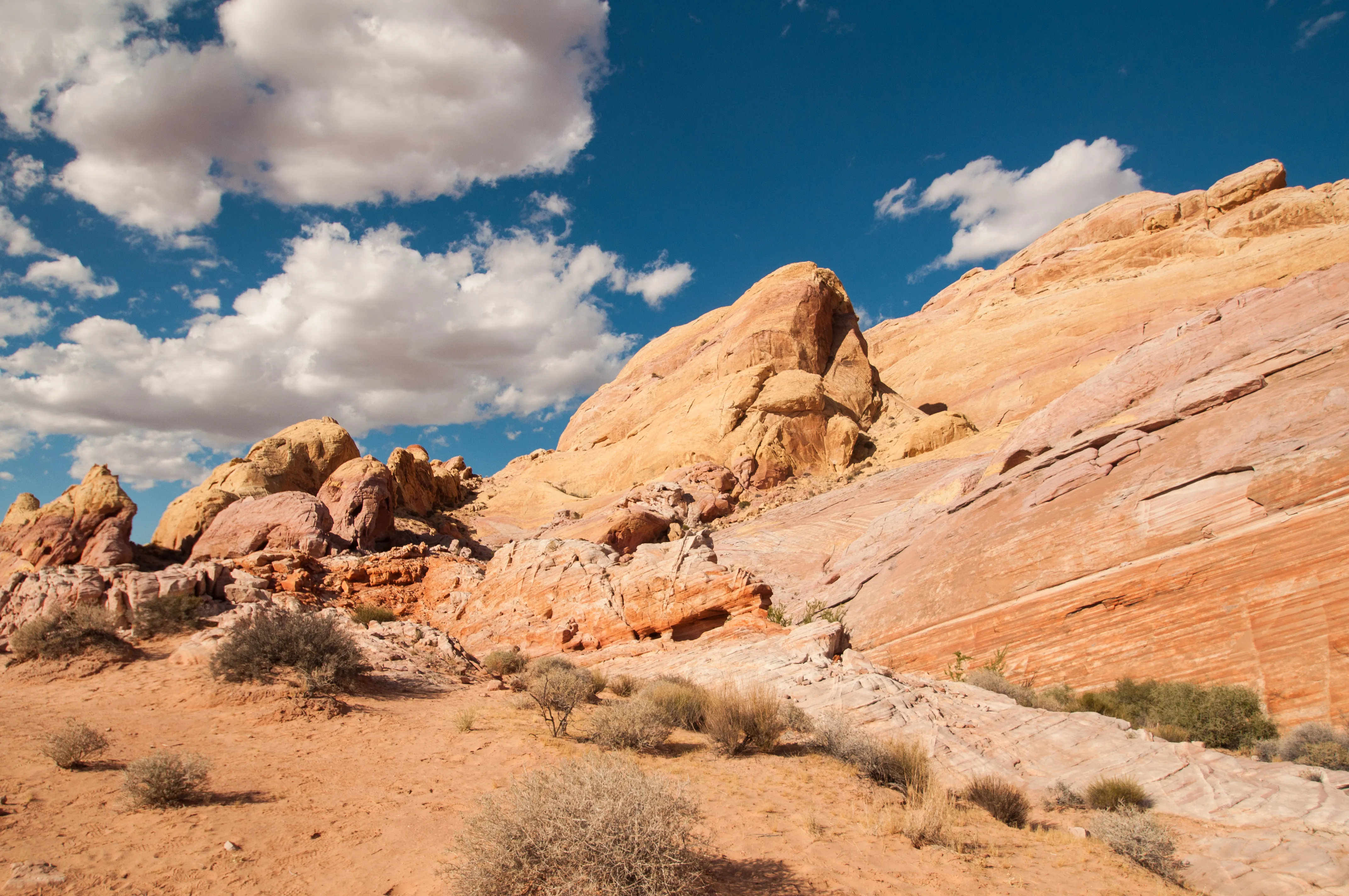 Hike throughout Nevada's Valley Of Fire
