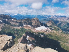Hike Reynolds Mountain, Glacier NP