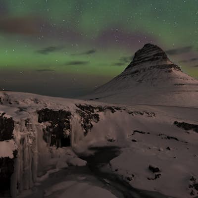 Photograph the Northern Lights at Kirkjufell and Kirkjufellsfoss