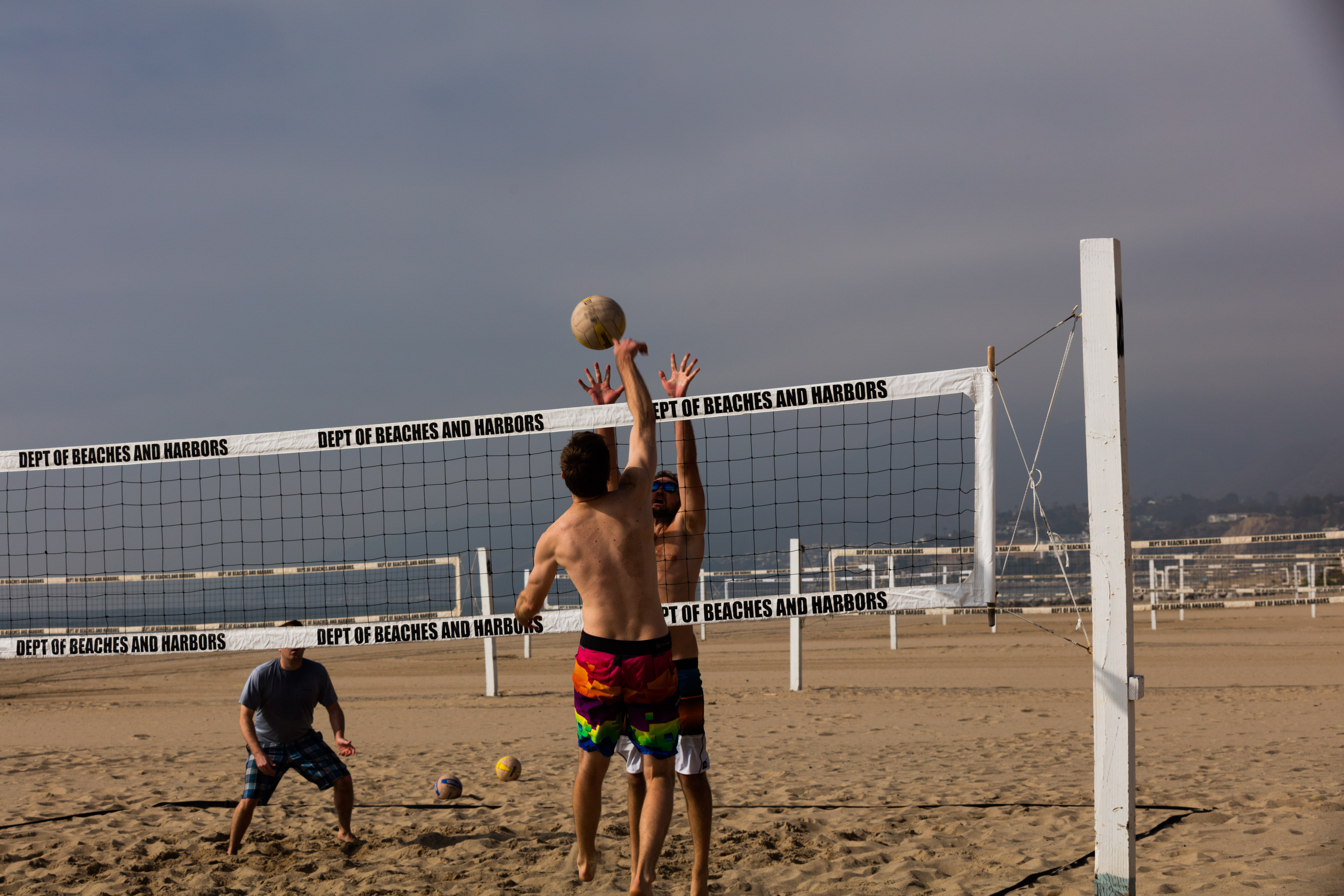 Beach Volleyball at Will Rogers State Beach