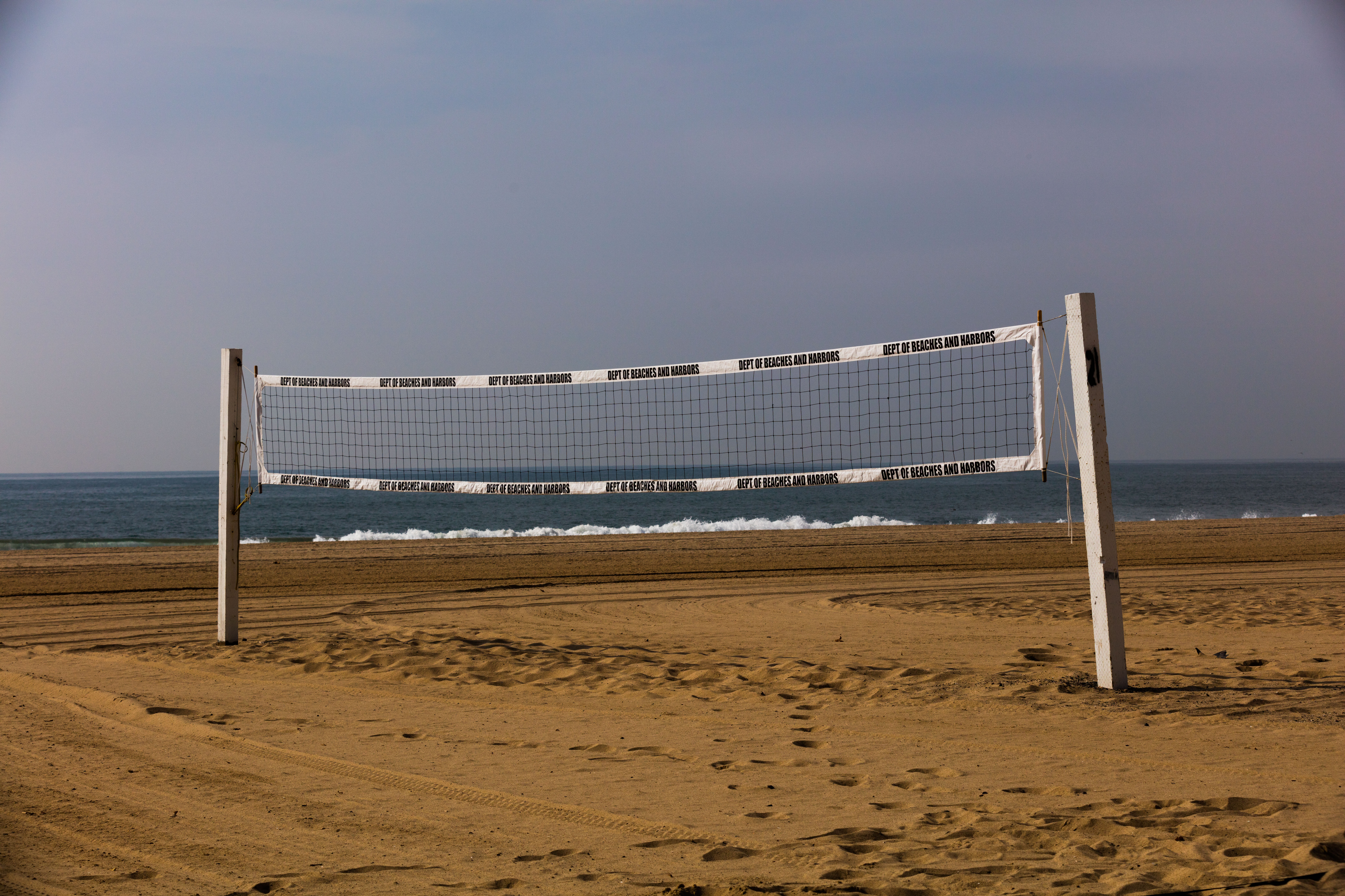 Beach Volleyball at Will Rogers State Beach