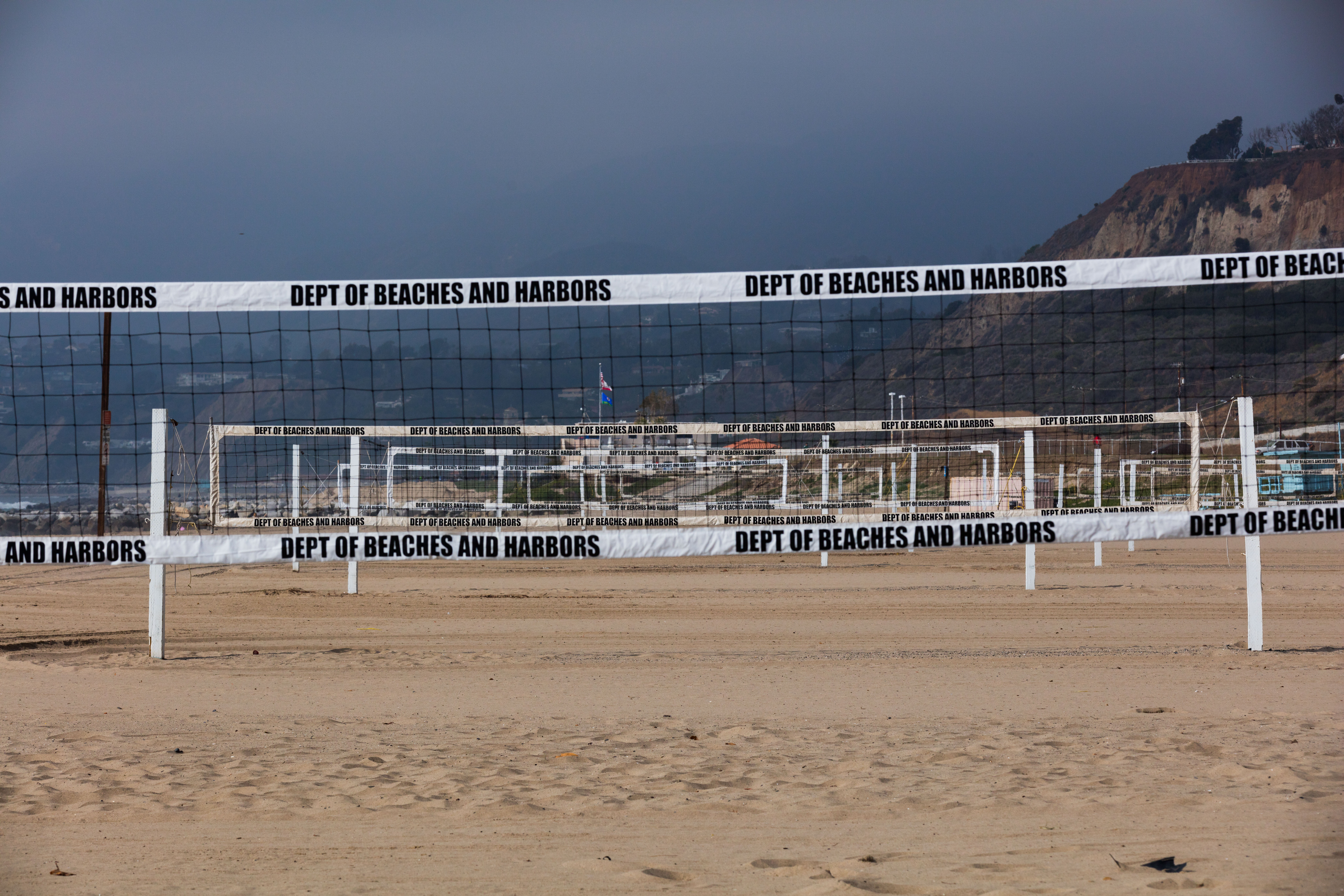 Beach Volleyball at Will Rogers State Beach