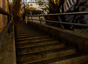 Run the Santa Monica Concrete Stairs