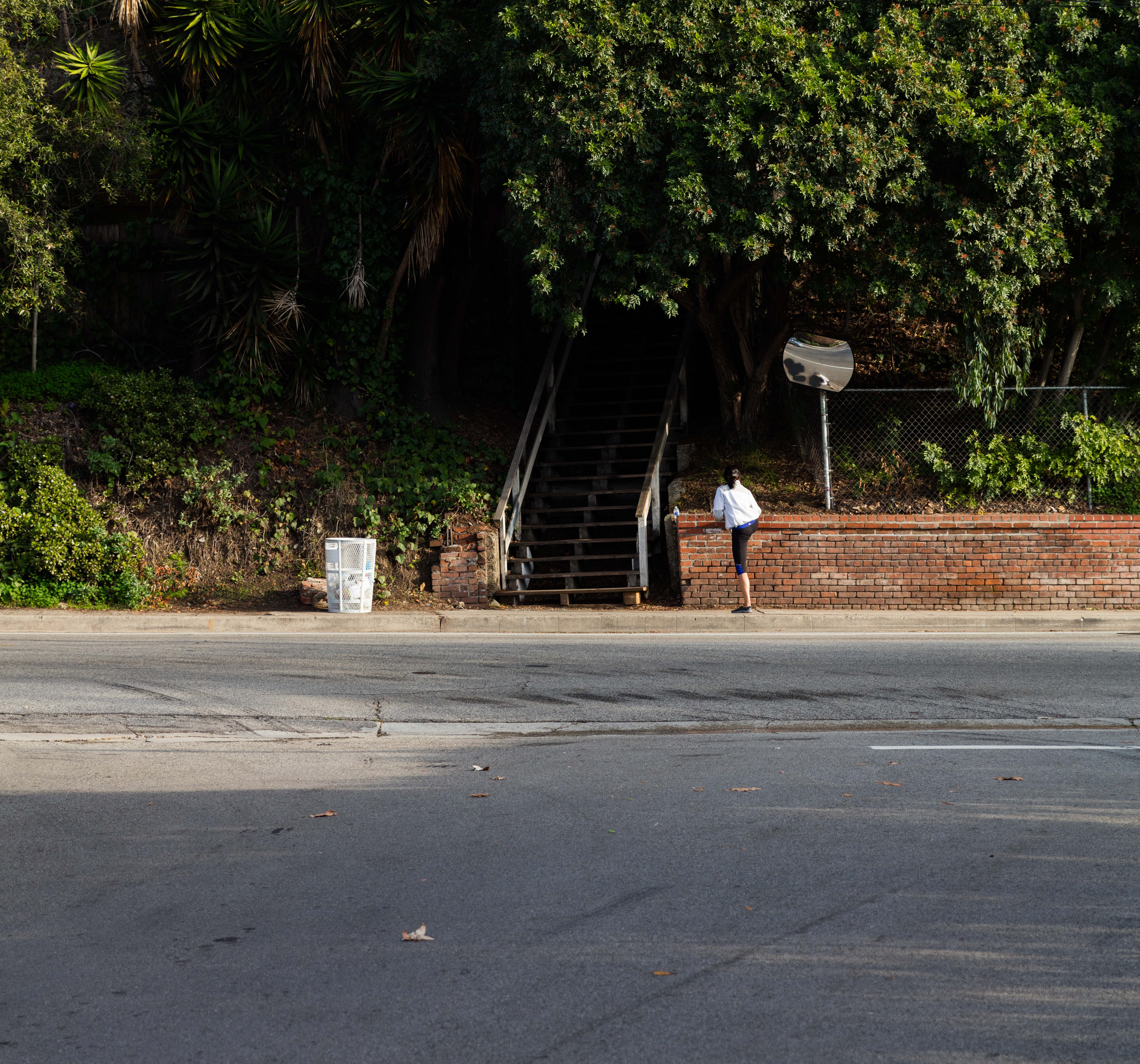 Santa Monica Wooden Stairs
