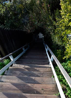 Run the Santa Monica Wooden Stairs