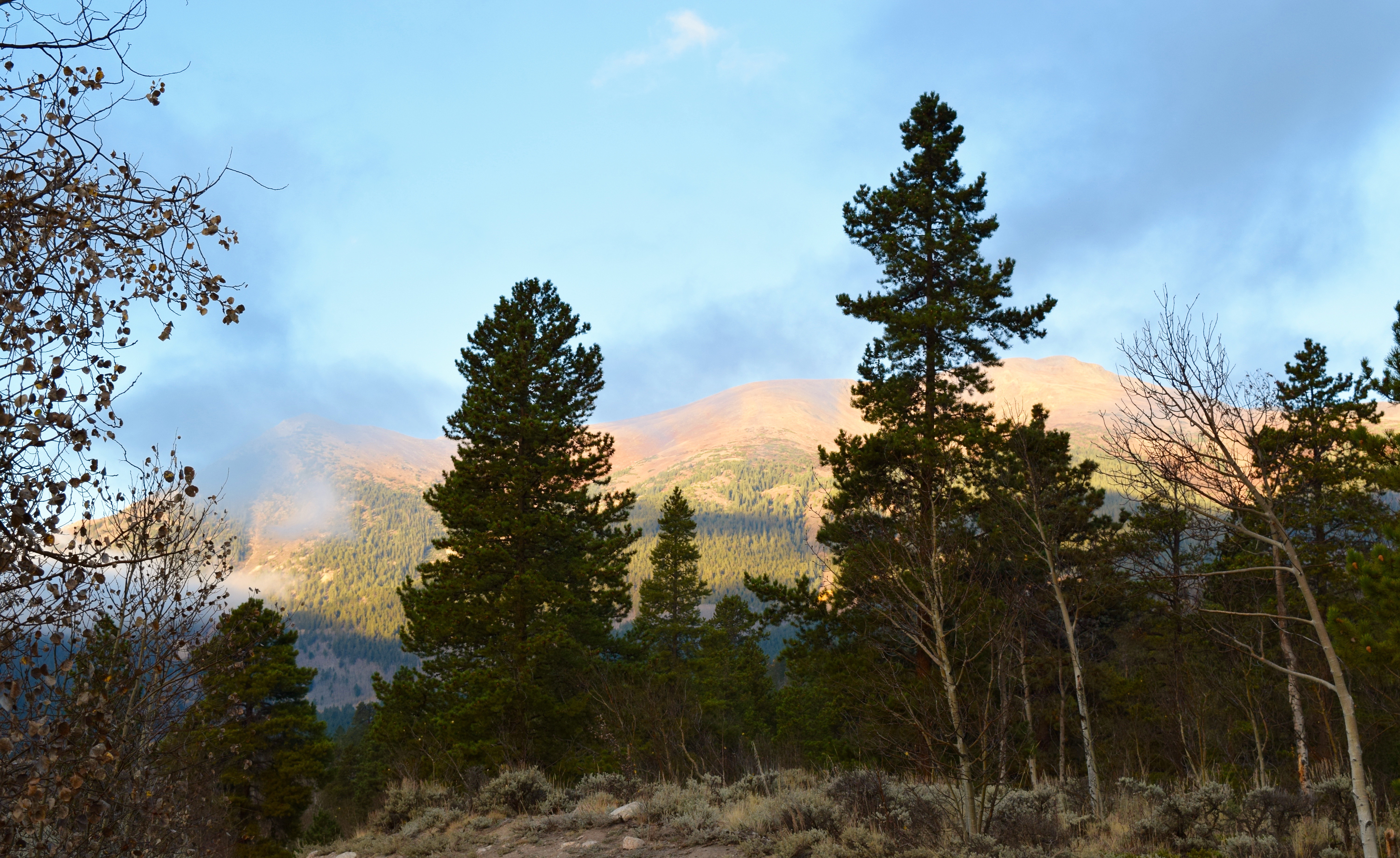 Camp at Mt. Elbert Forebay Reservoir