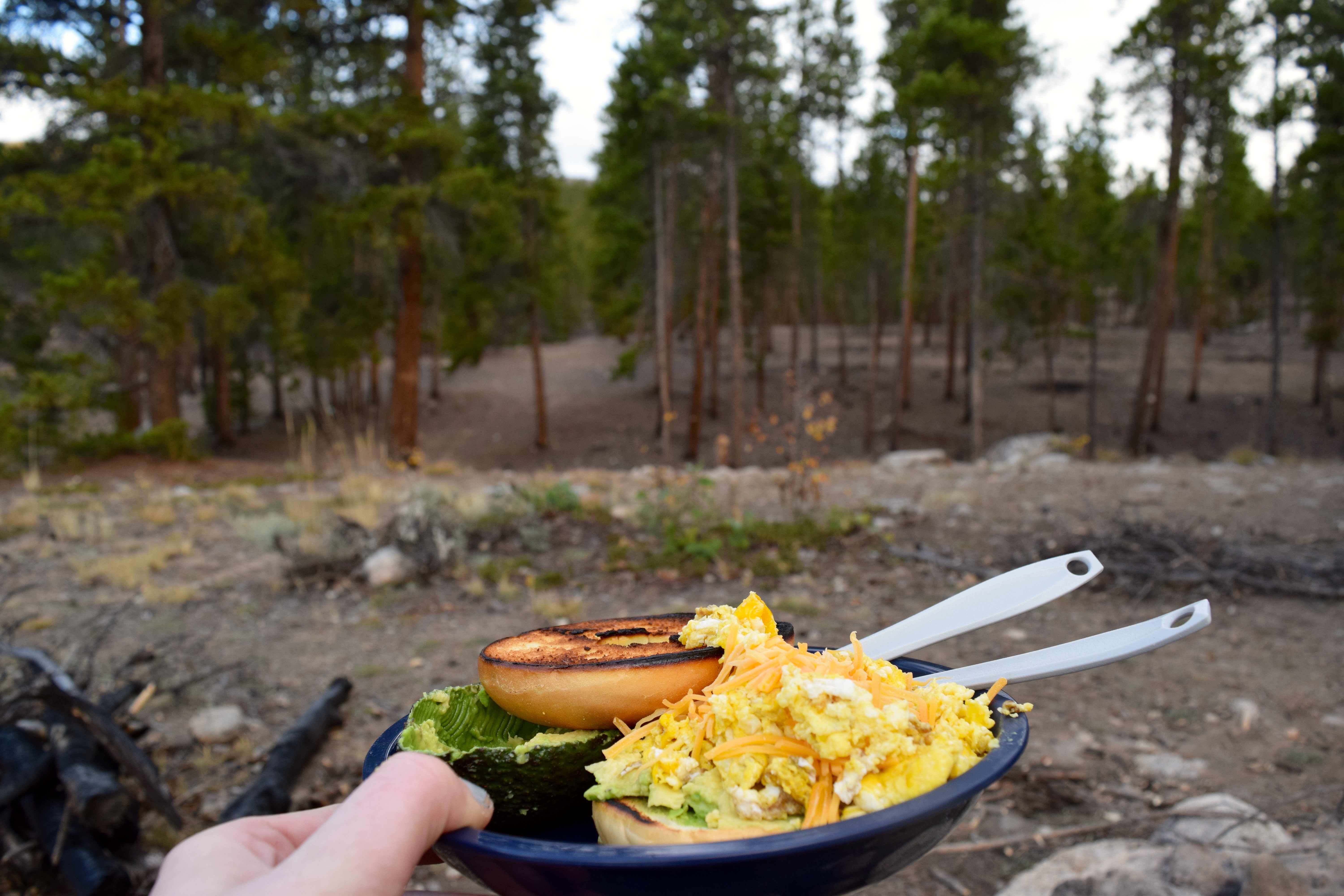 Camp at Mt. Elbert Forebay Reservoir