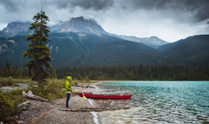 Canoe Emerald Lake