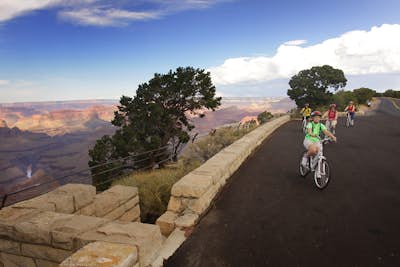 Bike the Hermit Road at the Grand Canyon
