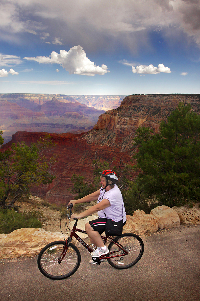 Bike the Hermit Road at the Grand Canyon