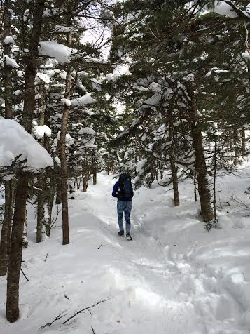 Winter Hike up Mount Lafayette