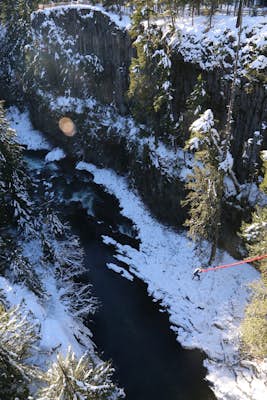 Bungee Jump on the Sea to Sky Trail! Whistler, Canada