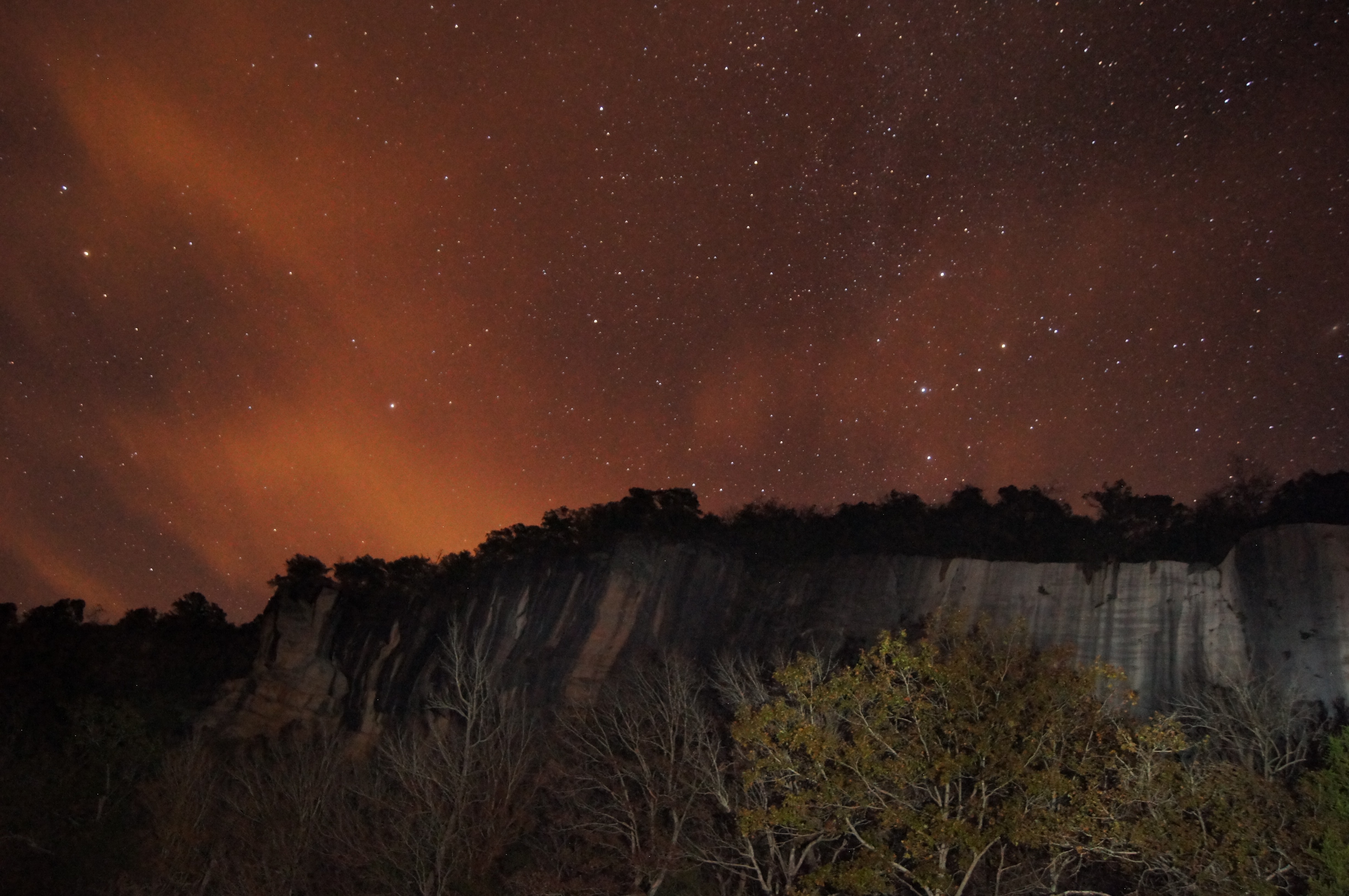 Camp along the Buffalo National River
