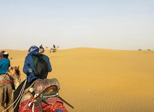 Camel Trek through the Thar Desert 