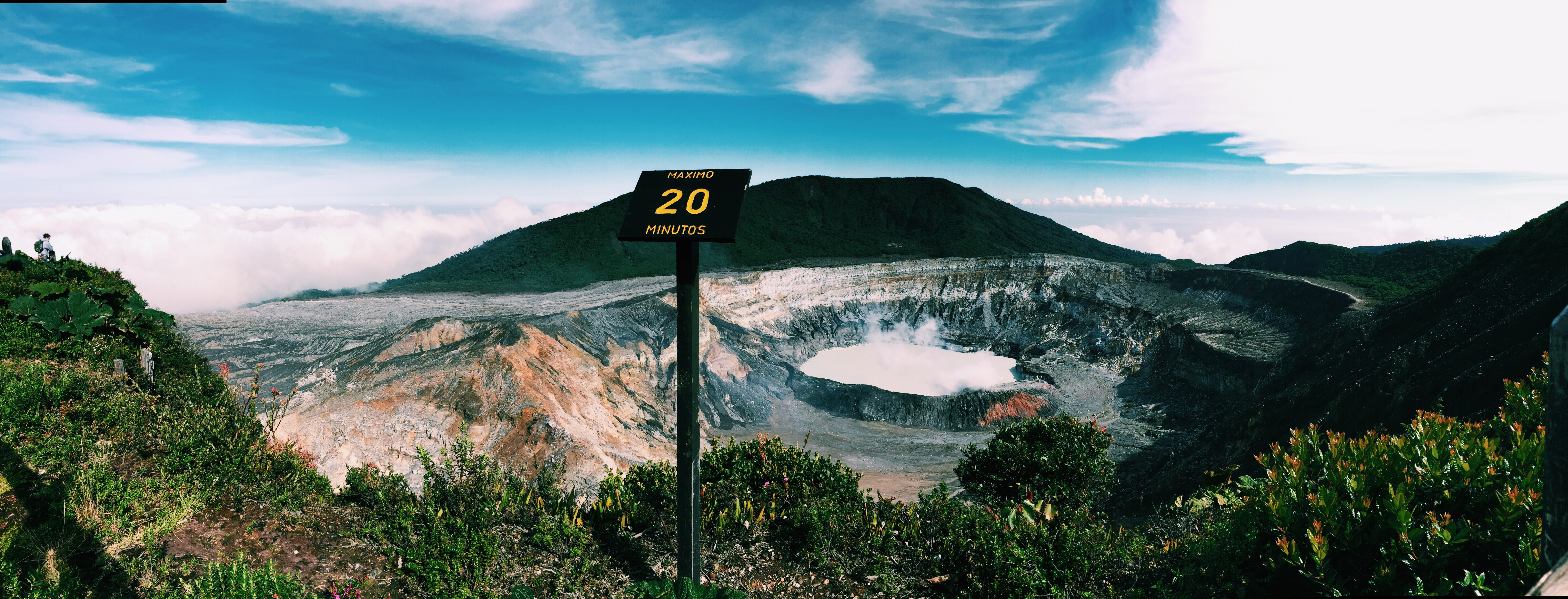Hike Around Poás Volcano