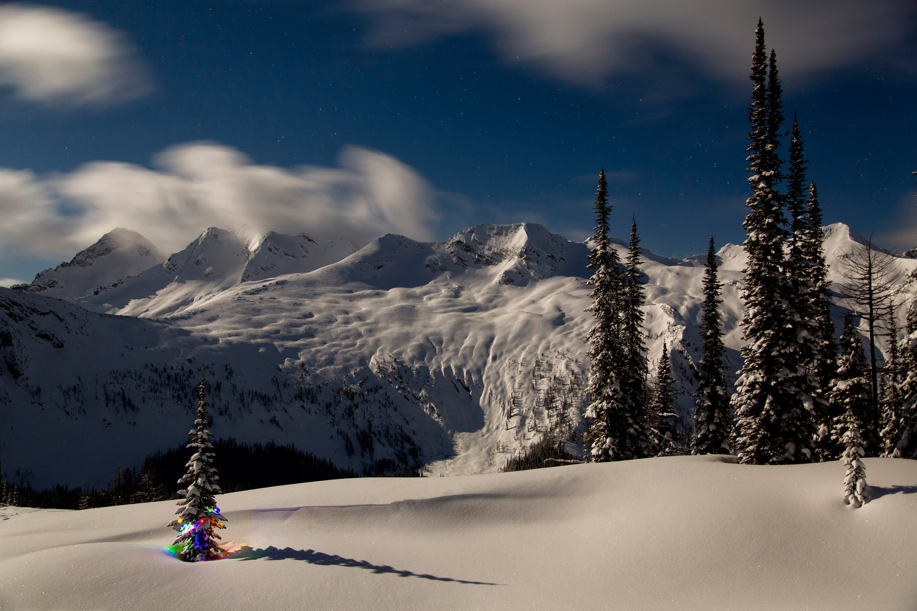 Backcountry Ski at Powder Creek Lodge