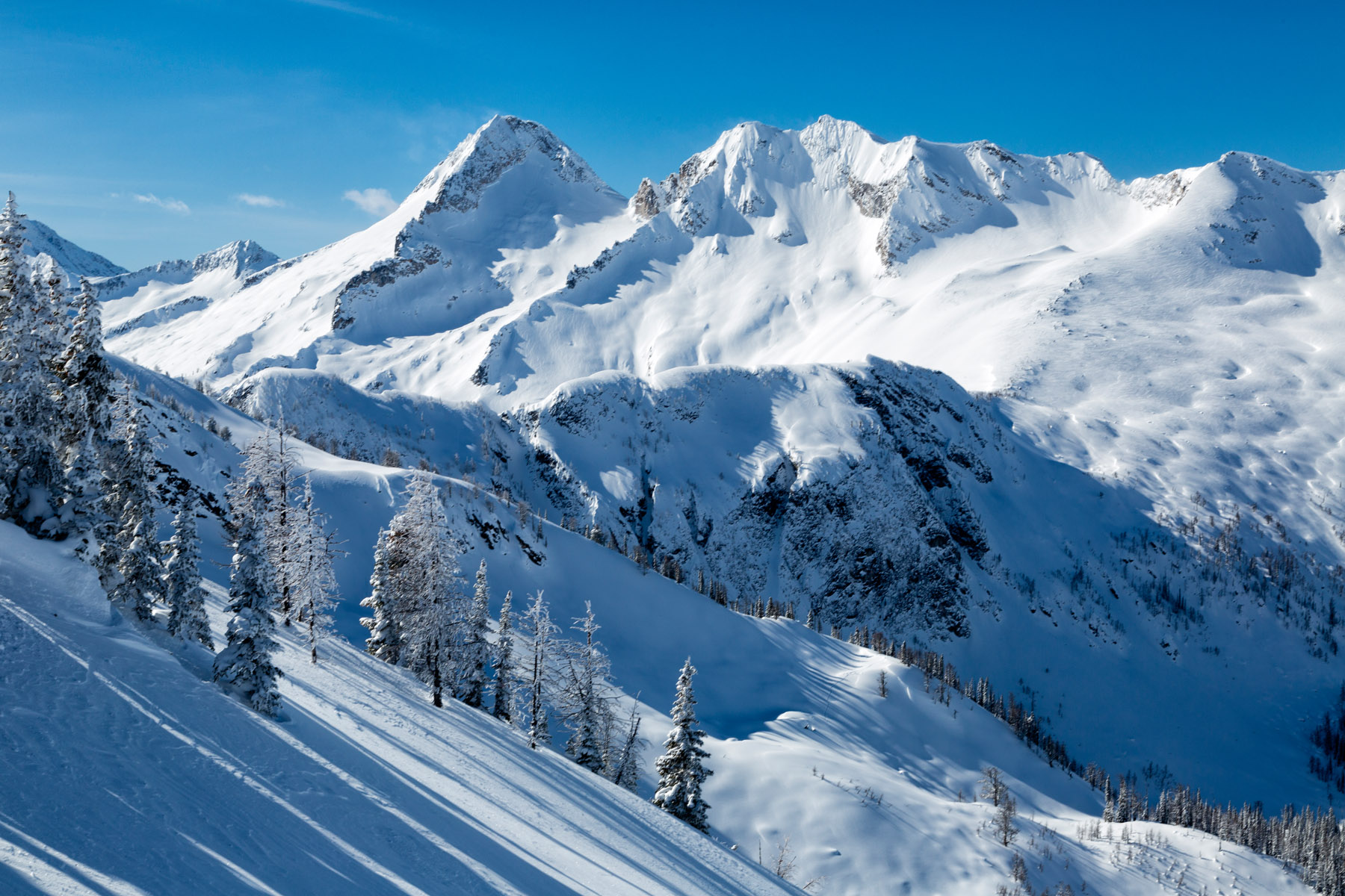 Backcountry Ski at Powder Creek Lodge