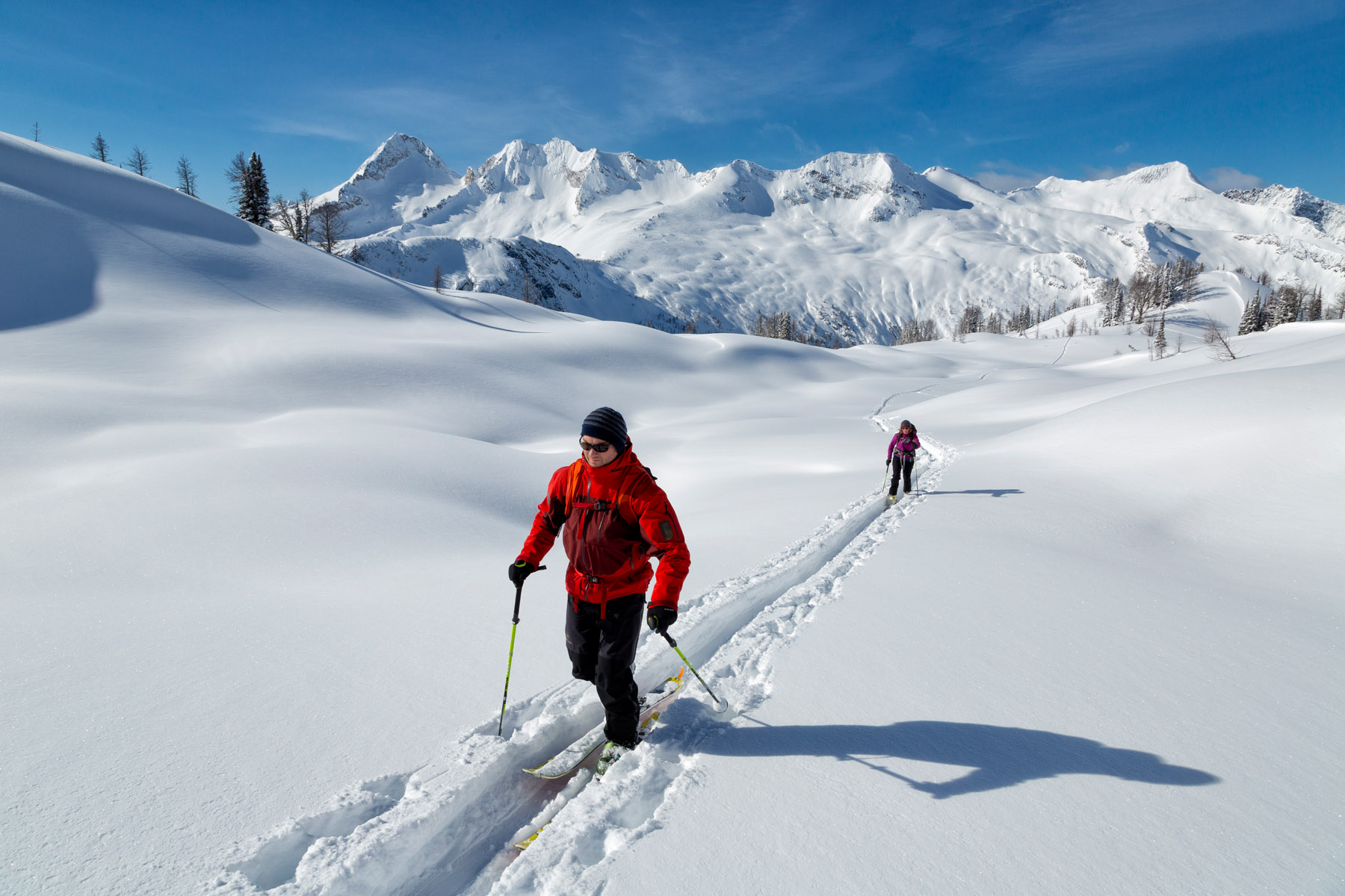Backcountry Ski at Powder Creek Lodge