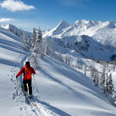 Backcountry Ski at Powder Creek Lodge