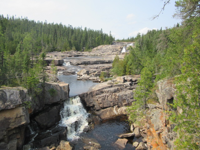 Hike to Silver Falls, Thunder Bay District, Ontario