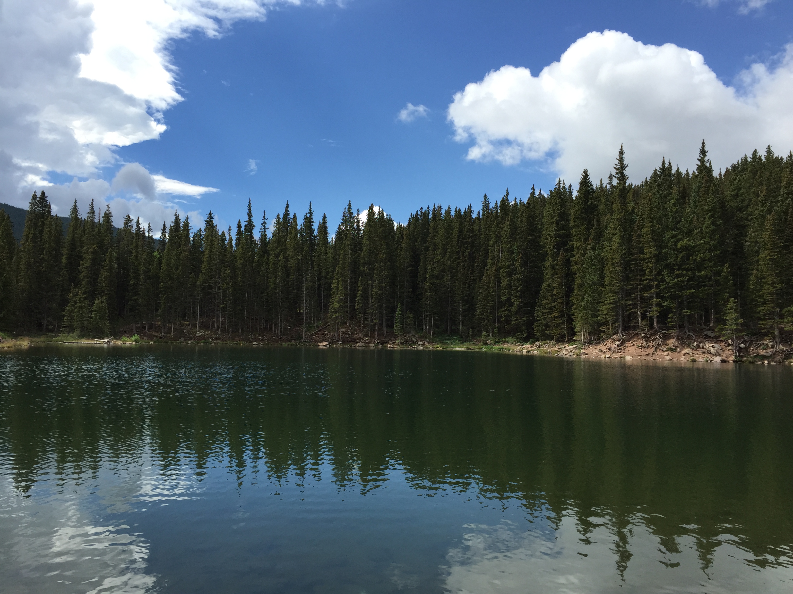 Camp at Bear Lake, La Veta, Colorado