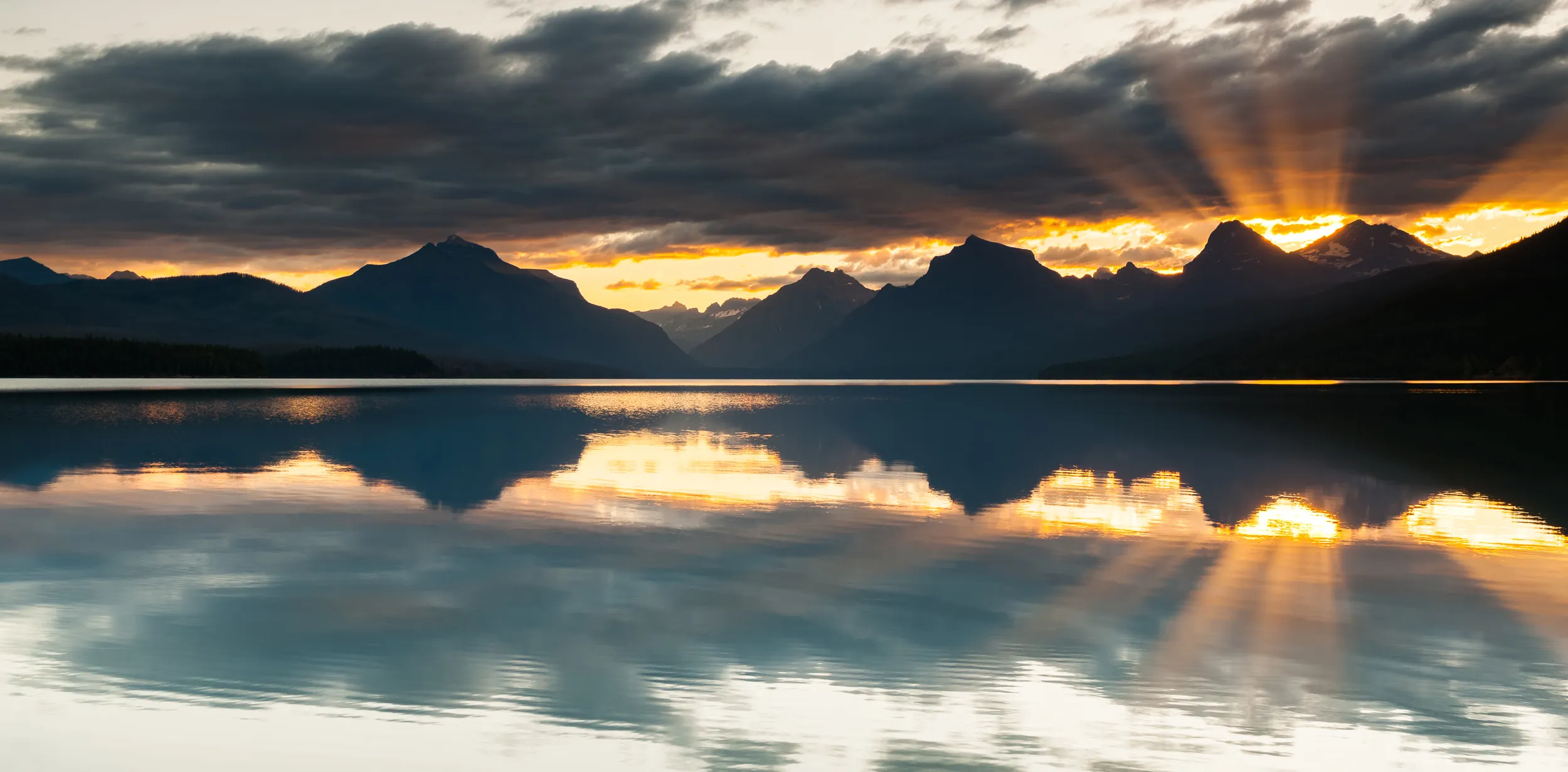 Apgar Beach at Lake McDonald