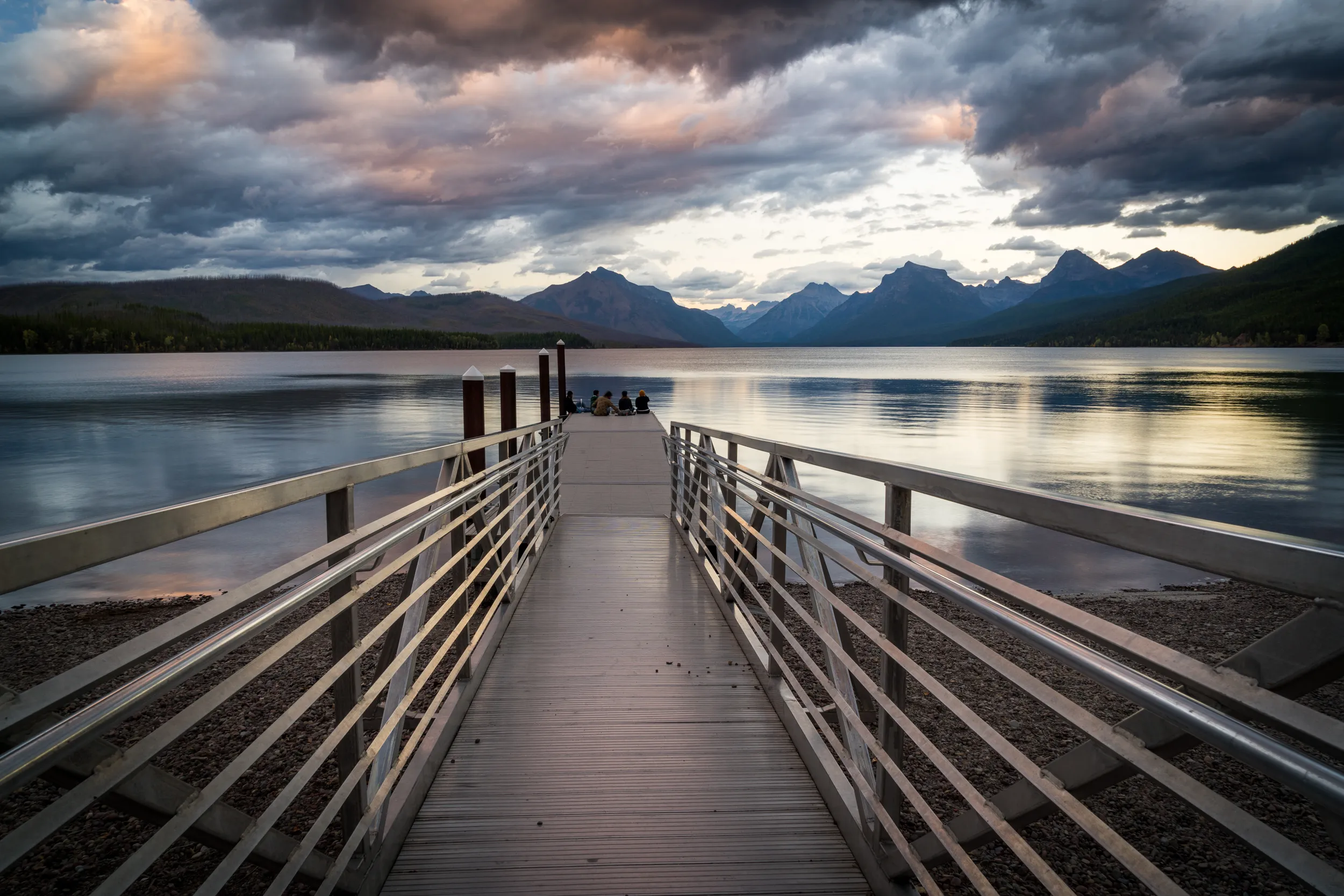 Apgar Beach at Lake McDonald