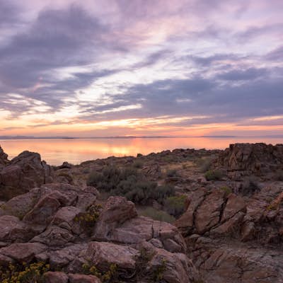 Hike the Buffalo Point Trail on Antelope Island 