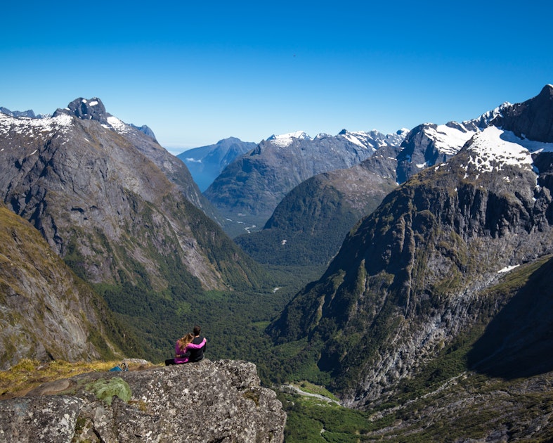Hike to Gertrude Saddle, New Zealand