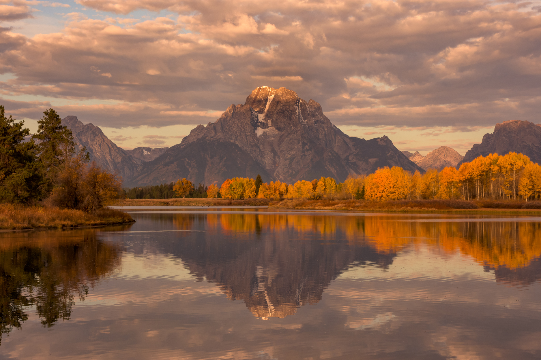 Photograph a Sunrise at Oxbow Bend