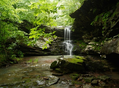 Hike to Magnolia Falls, Magnolia Falls Trailhead