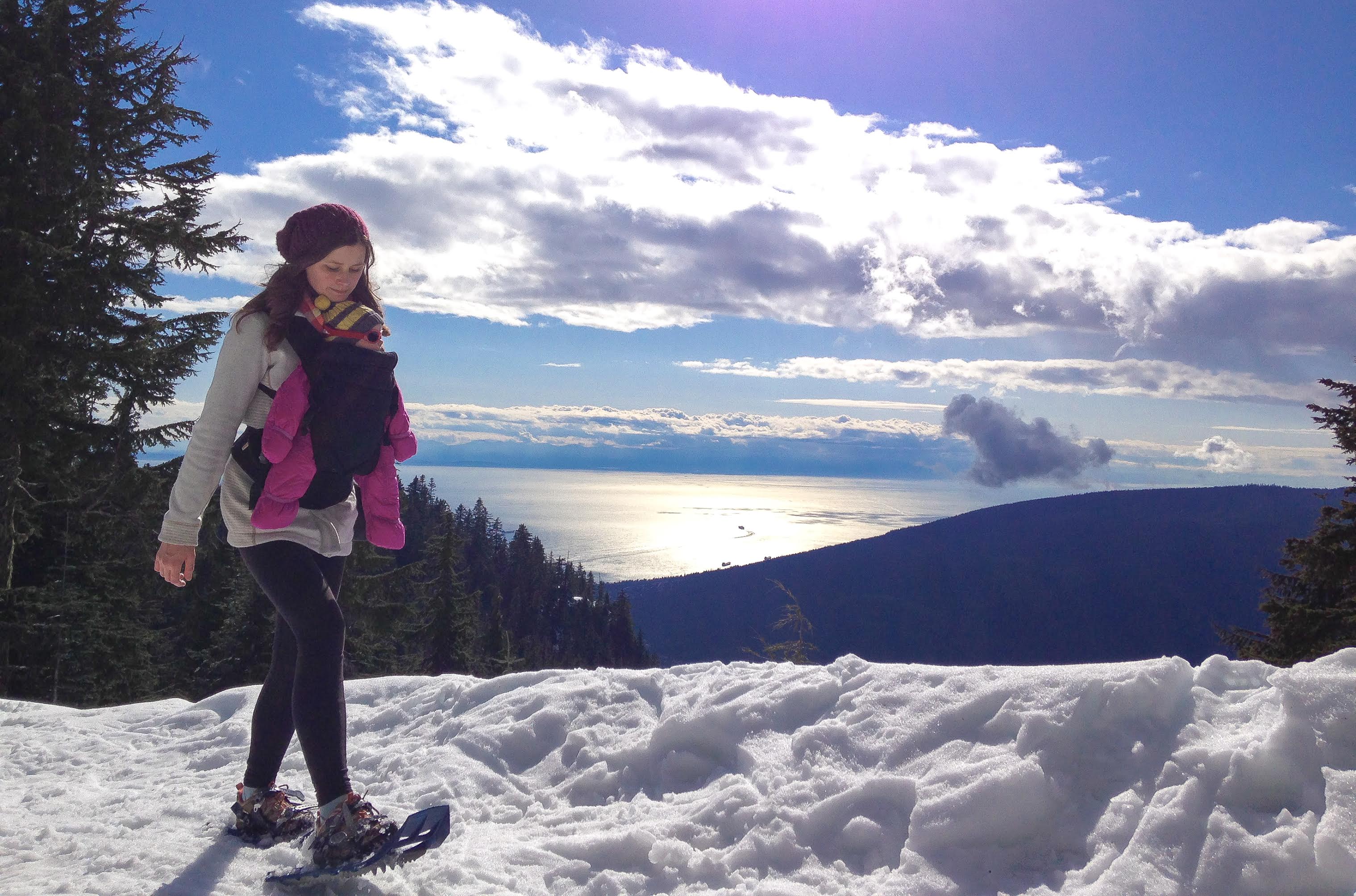 Snowshoe Grouse Mountain, North Vancouver, British Columbia