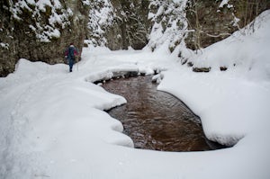 Snowshoe the Kadunce River Canyon