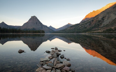 Hike to Upper Two Medicine Lake, Two Medicine Lake Parking