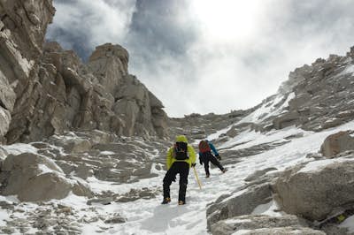 Summit Mount Whitney via the Mountaineers Route