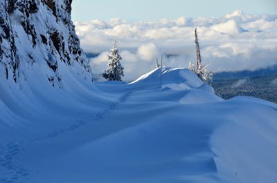 Snowshoe or XC Ski to Watchman Overlook