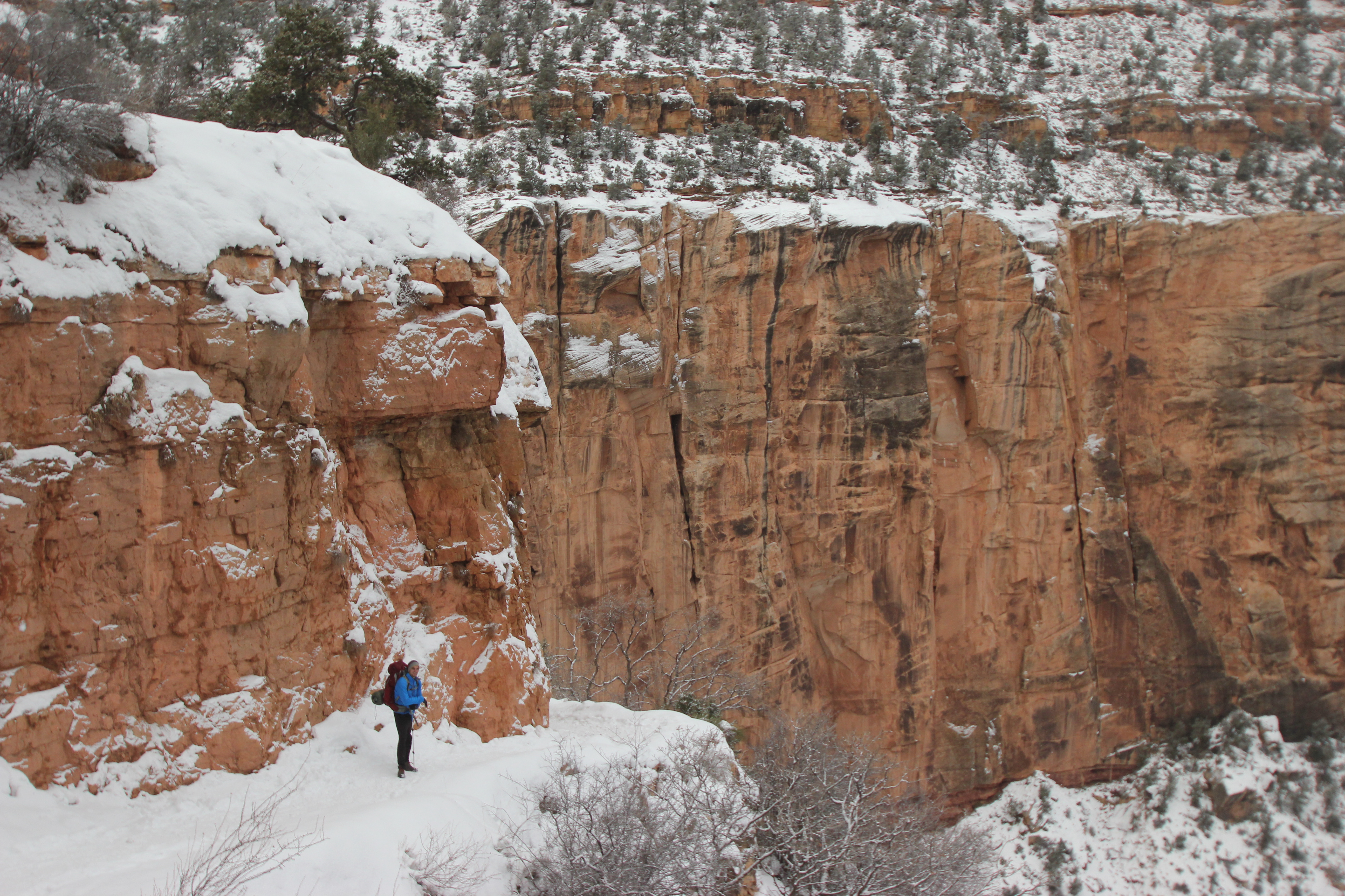 Backpack the Bright Angel Trailhead to Indian Garden Campground
