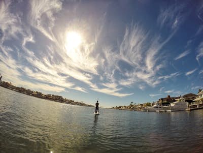 Stand Up Paddle (SUP) in Huntington Harbor