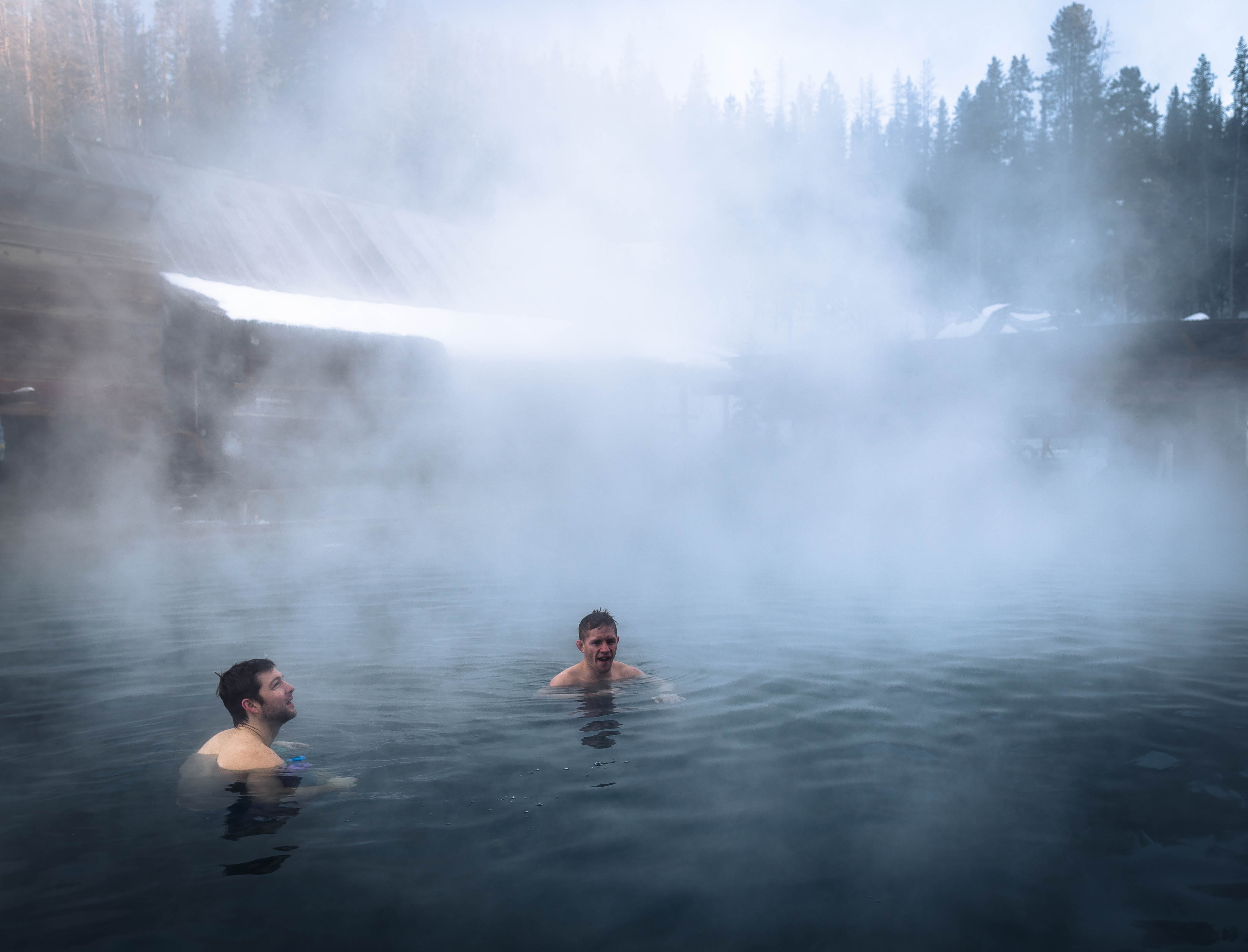 Soak in Burgdorf Hot Springs