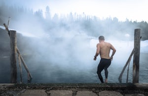 Soak in Burgdorf Hot Springs